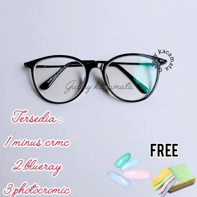 DI35 >> Kacamata Minus Tinggi -0.25 sd -12.00 Kacamata Minus Lensa Standar Optik