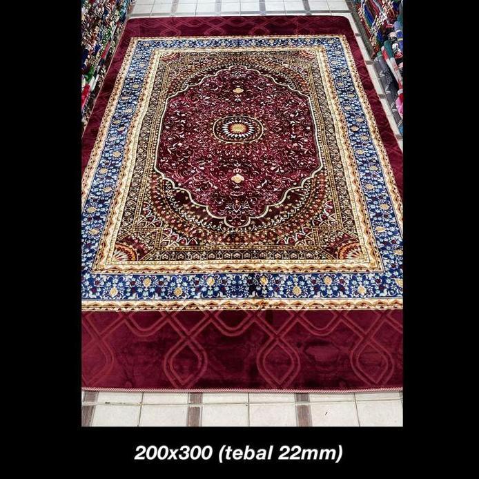 Karpet Malaysia empuk anti slip karpet busa impor malaysia 290x190cm