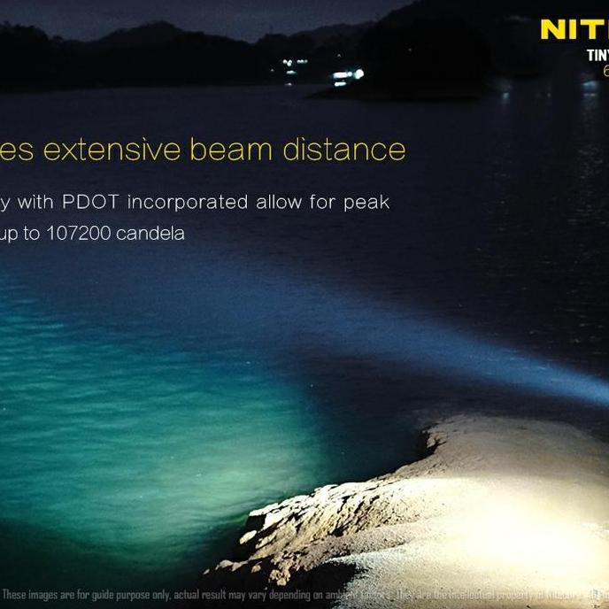 Ready  Senter Nitecore TM28 Tiny Monster 4 X 18650