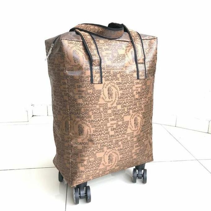 New Tas travel, tas troly, elle roda, elle travel, tas pakaian