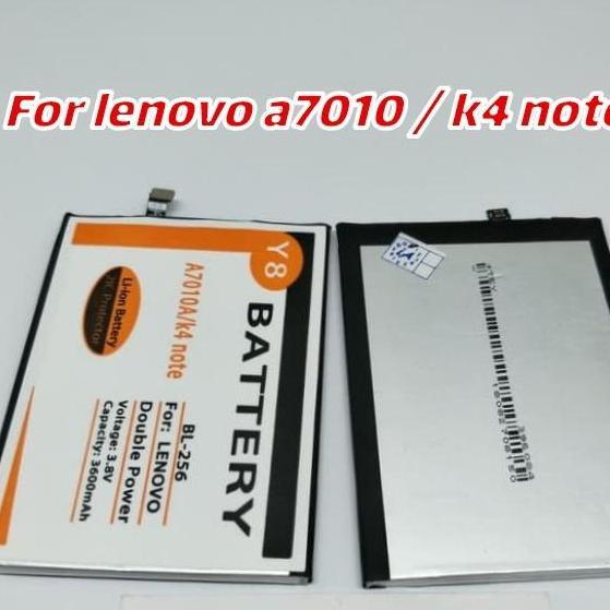 Baterai / Battery lenovo a7010 / K4 Note / BL 256 / BL256 Double power