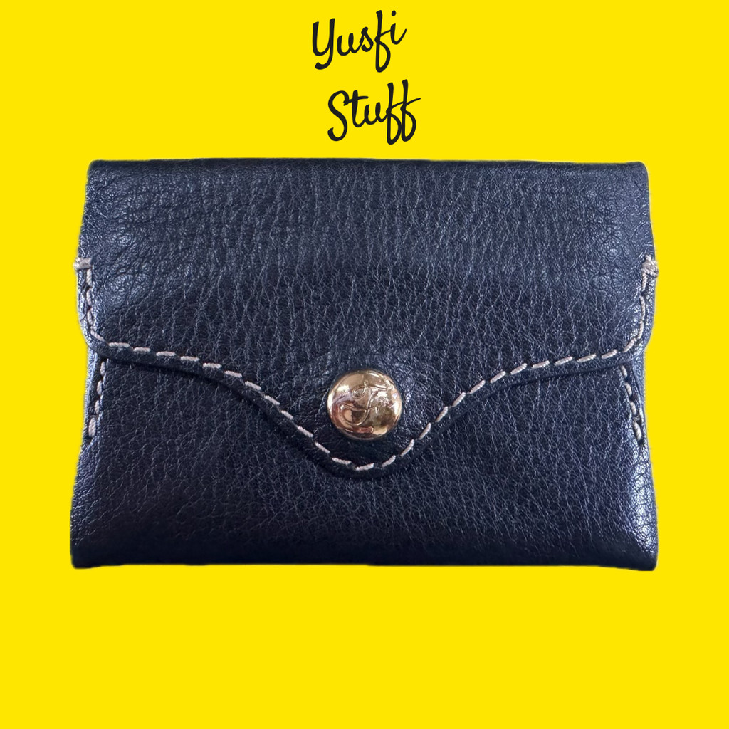 PRELOVED Fossil Heritage Card Case Black Dompet Kartu Wanita
