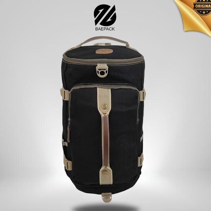 New Baepack Tas Duffle Bag Traveling Tactical ala TNI BRIMOB Pria Kanvas Besar Seri Jaguar Original 