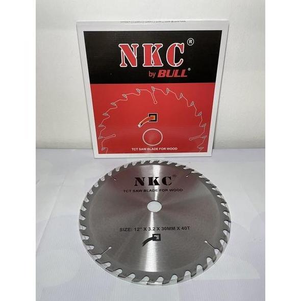 mata gergaji kayu 12 inch nkc / mata gergaji kayu 12x40t nkc / mata gergaji mitter saw kayu tct 12 i