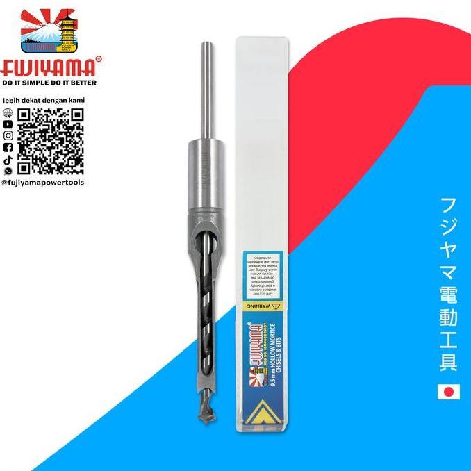 Fujiyama Mortise Chisel Bit - Mata Bor Bobok Kayu