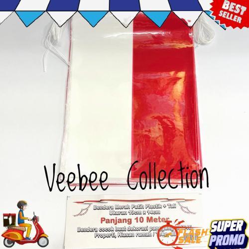 Gercep Bunting Flag Bendera Plastik TBL B. Dekorasi agustusan. Hiasan agustusan. Dekorasi kantor. Be