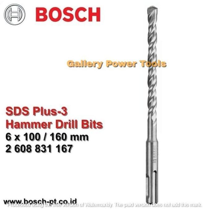 Mata Bor Beton 6mm SDS Plus-3 Bosch 160mm