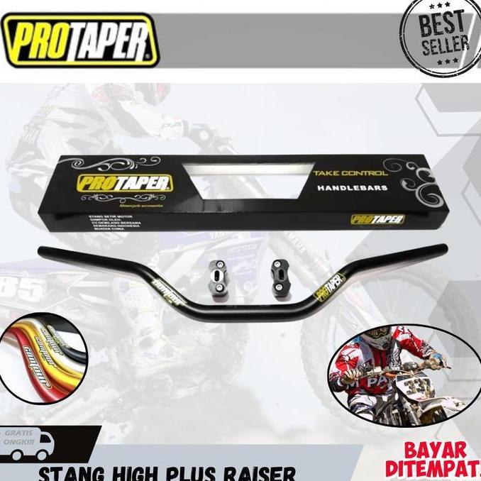 STANG FATBAR PROTAPER MODEL CONTOUR HIGH - TINGGI PLUS RAISER STANG UNIVERAL stang  motor stang  rzr