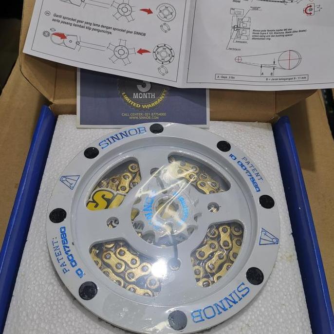 NEW gear set sinnob megapro lama