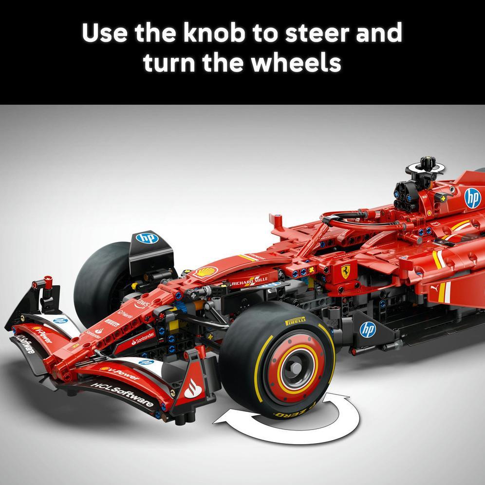 NEW STOCK  LEGO Technic 42207 Ferrari SF-24 F1 Car (1,361 Pieces) Mainan Susunan Balok (18 Tahun+)