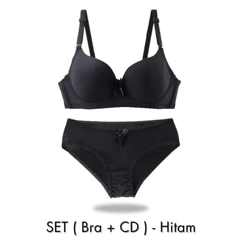 Promo Best Seller COD Pakaian Dalam Wanita Impor Quality Terlaris Set Bh Setelan Motif Spandeks Wine