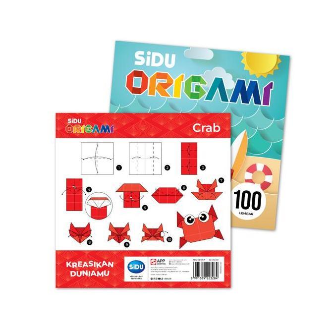 SIDU Kertas Origami 14 x 14 cm - 100 Lembar