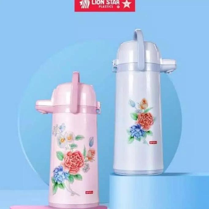 TERMURAH - LionStar Termos Tekan Termos Pencet Lion Star 2.5 Liter PAP-2500