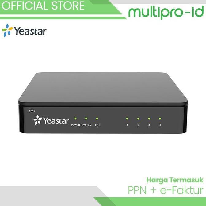 Murah Yeastar S20 Ip Pbx Users 20 Yeastar