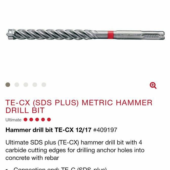 MATA BOR BETON HILTI M12