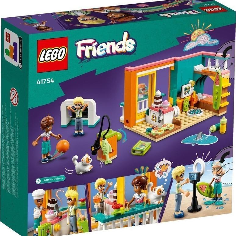 NEW STOCK  LEGO Friends 41754 Leo's Room Building Toy Set (203 Pieces) Balok Mainan Anak (6 Tahun+)