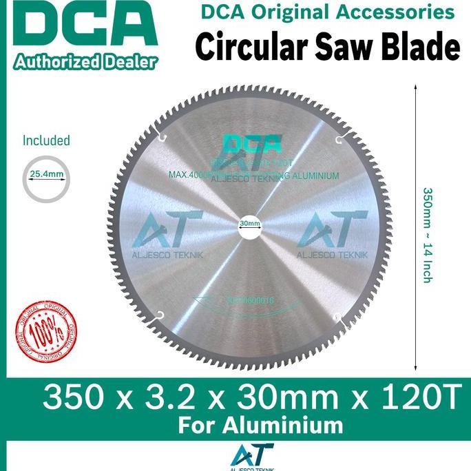 DCA MATA GERGAJI ALUMUNIUM 14 INCH 120T CIRCULAR SAW BLADE