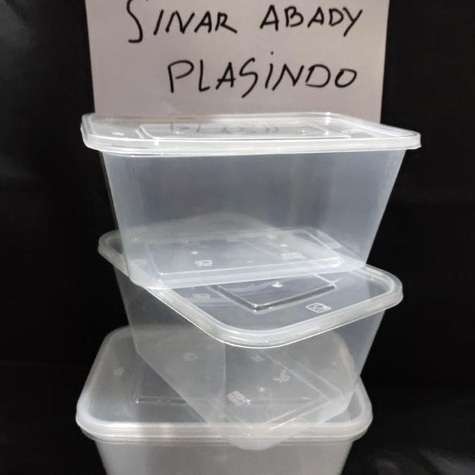 kotak makan 1000ml Tempat Box nasi microwave Thinwall food container