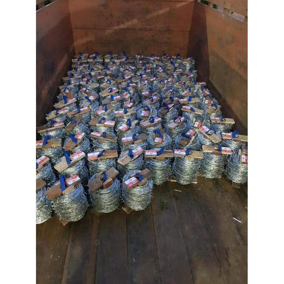 Kawat Duri Pagar Galvanis Panjang 100 Meter Kualitas Terbaik Harga Termurah