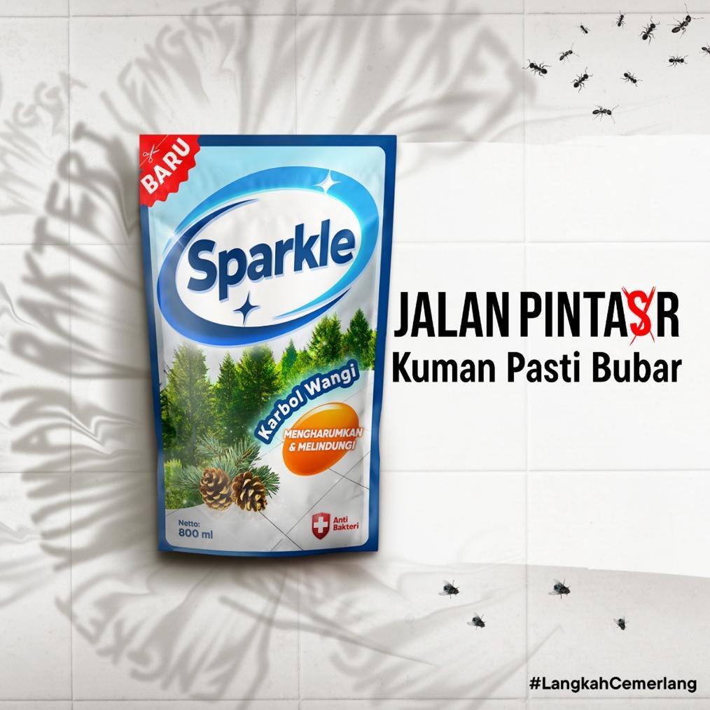 Amiinahshop  - Sparkle Maxi Karbol Wangi Pine Jerigen 4 L Tgc-1924