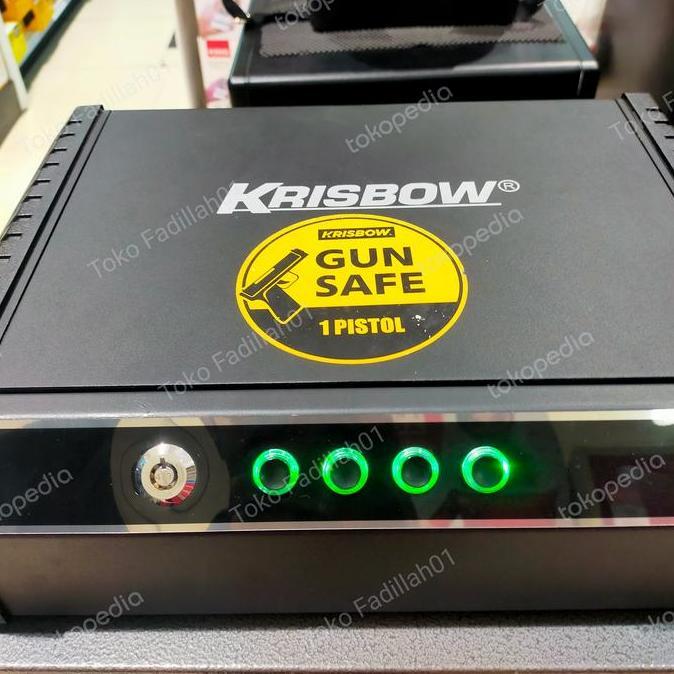 Krisbow Brankas Hand Gun Box Case Gun Safe / Brankas Gun Safe Krisbow / Brankas / Brankas Gub