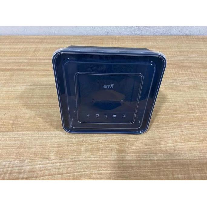 THINWALL HITAM 2000 ML SQUARE + TUTUP MEREK ENVI PREMIUM HARGA 200 PCS