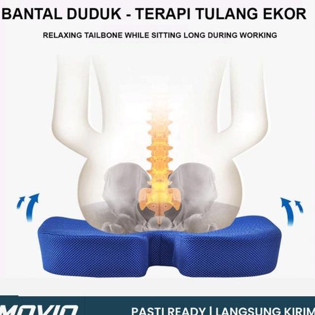 Movios Bantal Duduk Memory Foam Bantal Kursi Sofa Bantal Alas Duduk