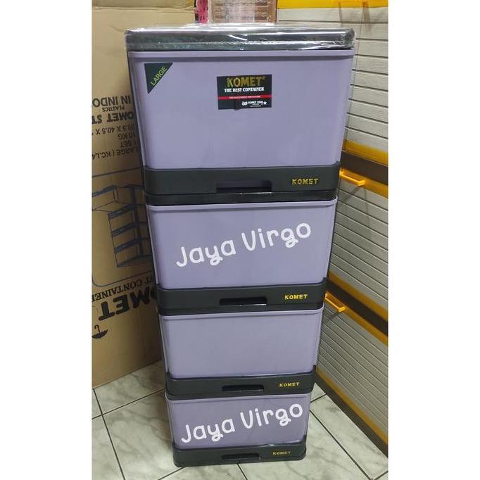 Laci Container Komet L4 / Laci Baju / Lemari Buku / Lemari Baju