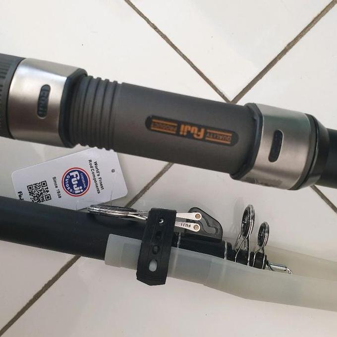 JORAN OGAWA MESUJI FULL FUJI CARBON 390 420 Joran Pancing Surf Teleskopik Antena ring dan real set f