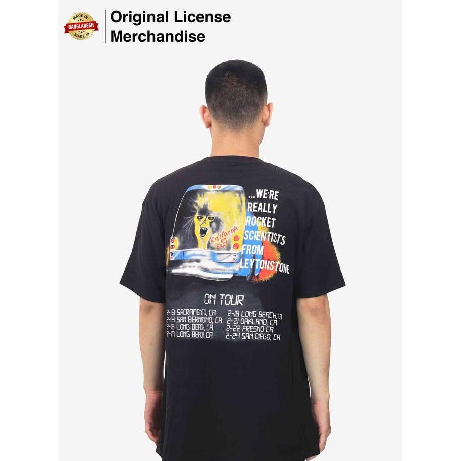 Kaos Baju Musik Metal Original IRON MAIDEN Not An English Rock Band murah