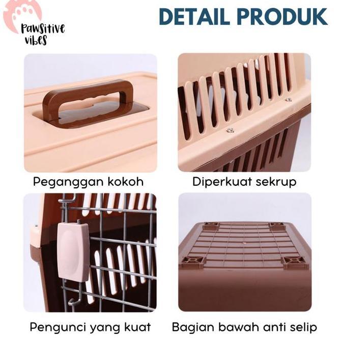 revasin9 - pet cargo jumbo - kandang anjing kucing kelinci musang ukuran besar | pet cargo jumbo kan