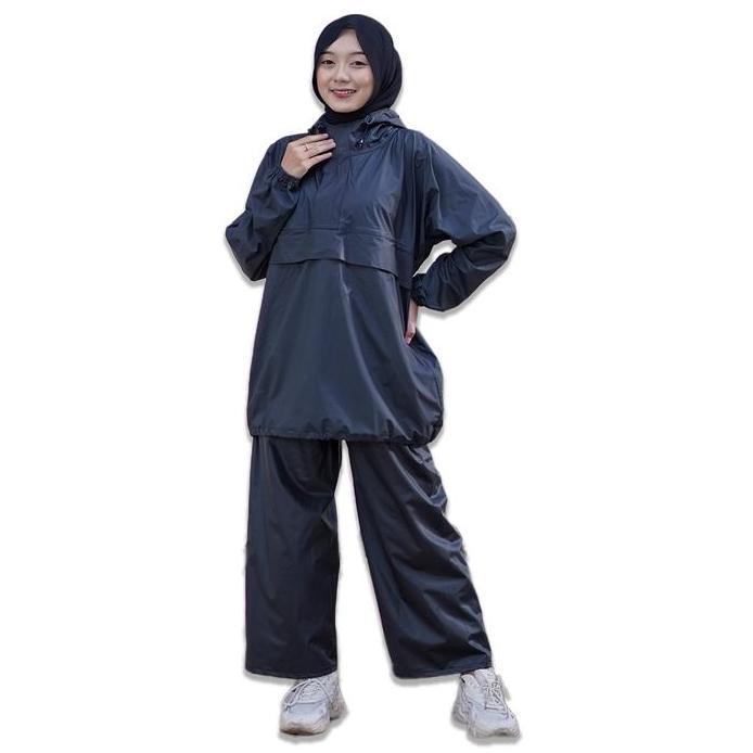 jas hujan GUYUR KANGAROO RAINCOAT Anti Bocor kantung Kangguru