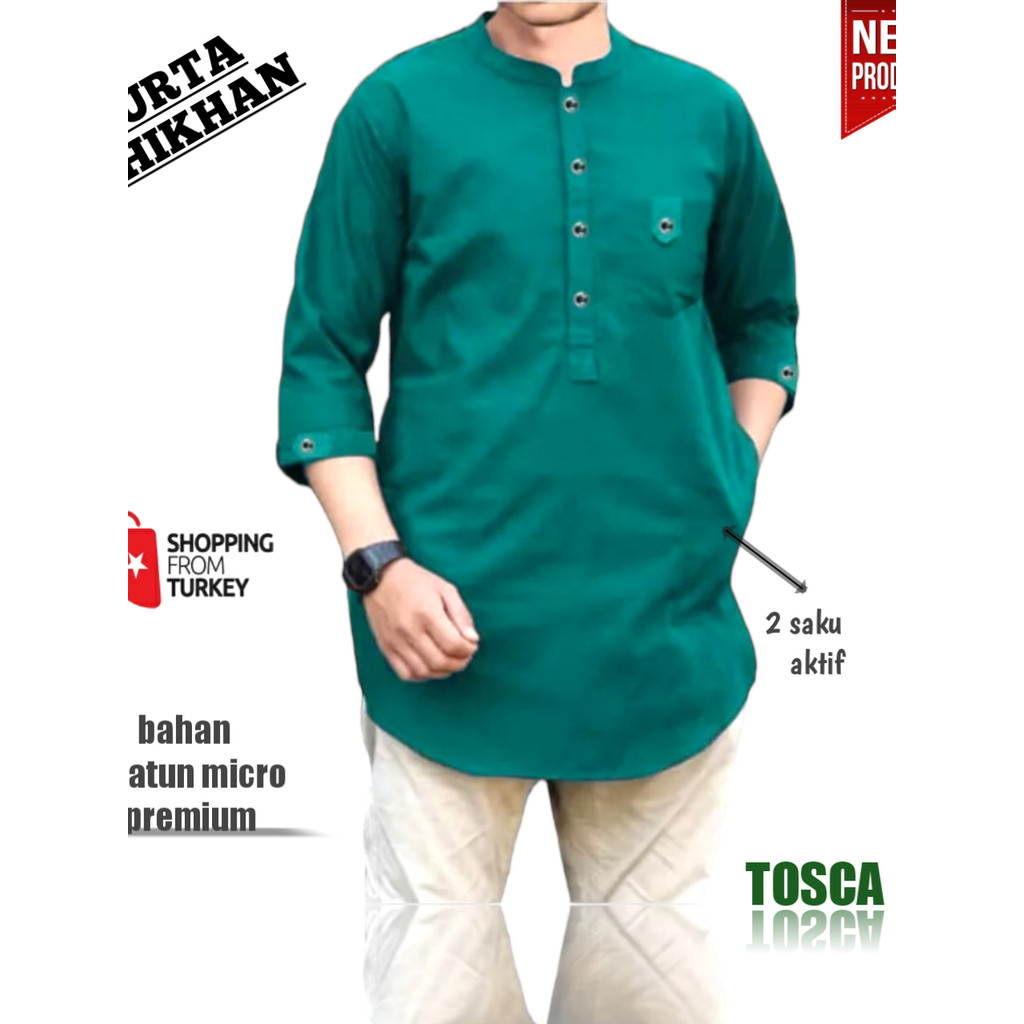 Kemeja Koko Lengan Panjang Berkualitas Keren Arabian Termurah Lebaran Best Seller OOTD Anti Kusut Re