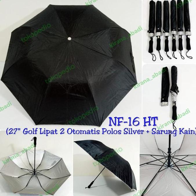 kiranaabadi payung golf lipat 2 otomatis nagoya