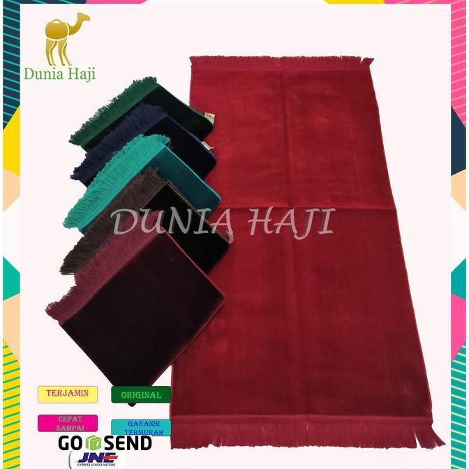 Sajadah Turki Polos Warna Tebal Ukuran Besar 70 X 110 Cm Turkey Murah