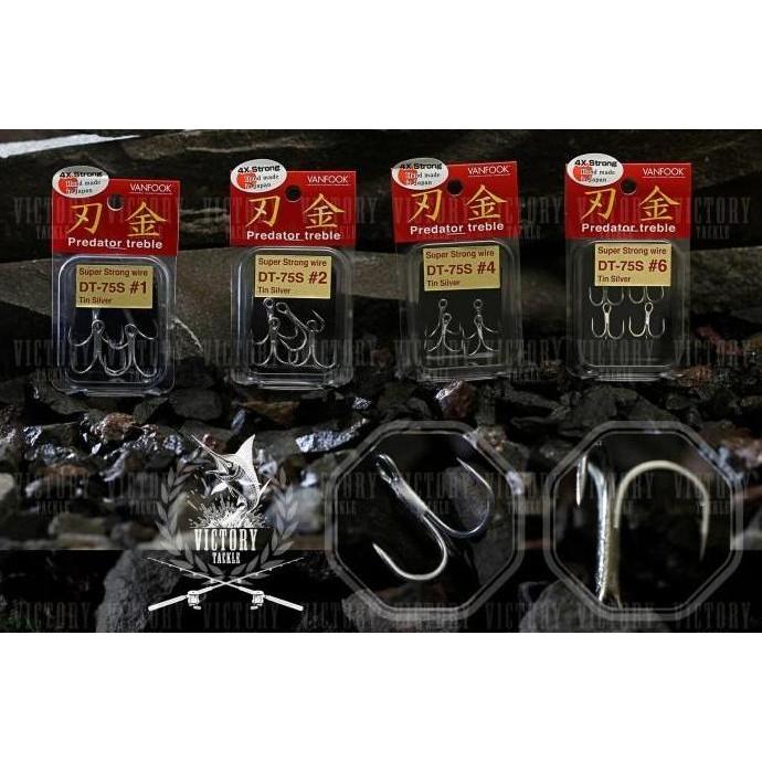 Vanfook Treble Hook 4x Strong