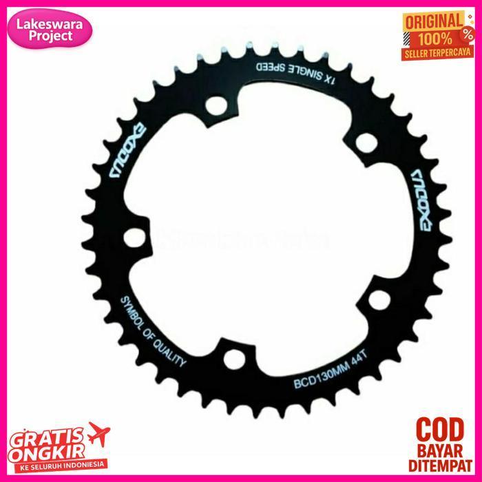 Promo Chainwheel Chainring Single Speed Bcd 130 Exodus 44T Besi