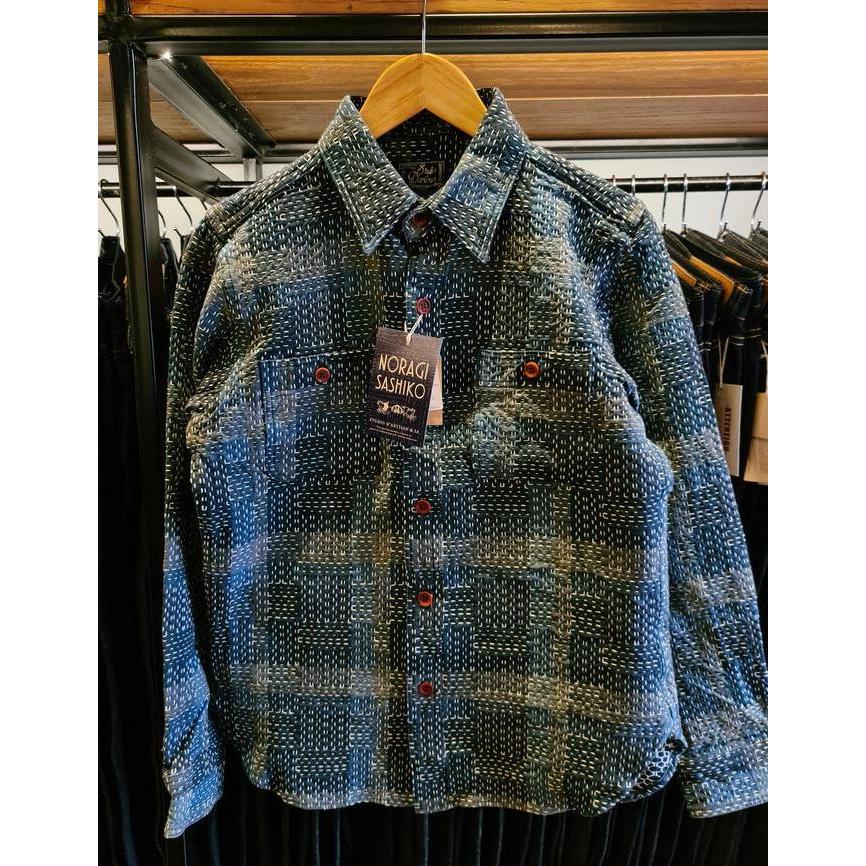 Studio D'Artisan 'Noragi Sashiko' Shirt murah