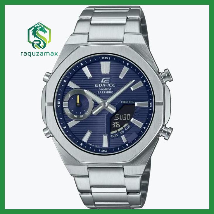 (ORIGINAL) CASIO EDIFICE ECB S10D-2A / ECB-S10D-2A JAM TANGAN PRIA WANITA KANTOR CASUAL OUTDOOR