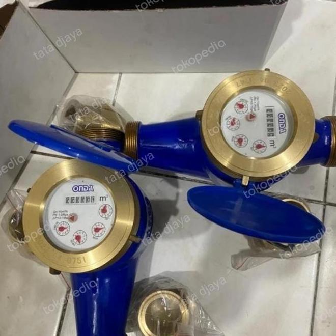 Water Meter Onda 1" Inch / Meteran Air Onda 1"Inch