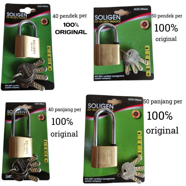 GEMBOK SOLIGEN KOMPUTER KEY/ SOLGEN PER