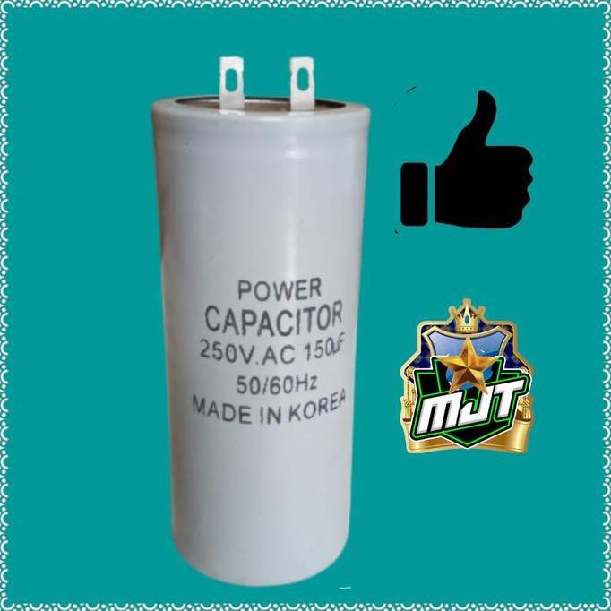 Capasitor 150Uf Dinamo Motor U Kompresor Angin Nlg Listrik Diskon