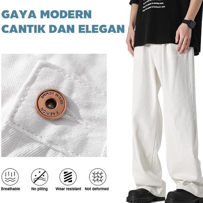 Lwclana Panjang Pria Celana Jeans Pria Celana Kulot Pria Panjang Lw Jeans Celana Putih Pria Jeans Pu