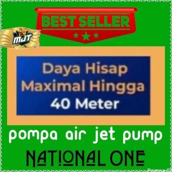 Pompa Air Jet Pump 40 Meter Nasional Dp 370 Bukan Mc Dabavon Restock