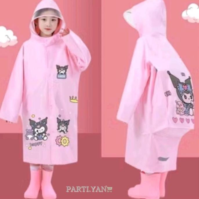 Jas Hujan Kuromi Jas Hujan Anak jas Hujan Backpack