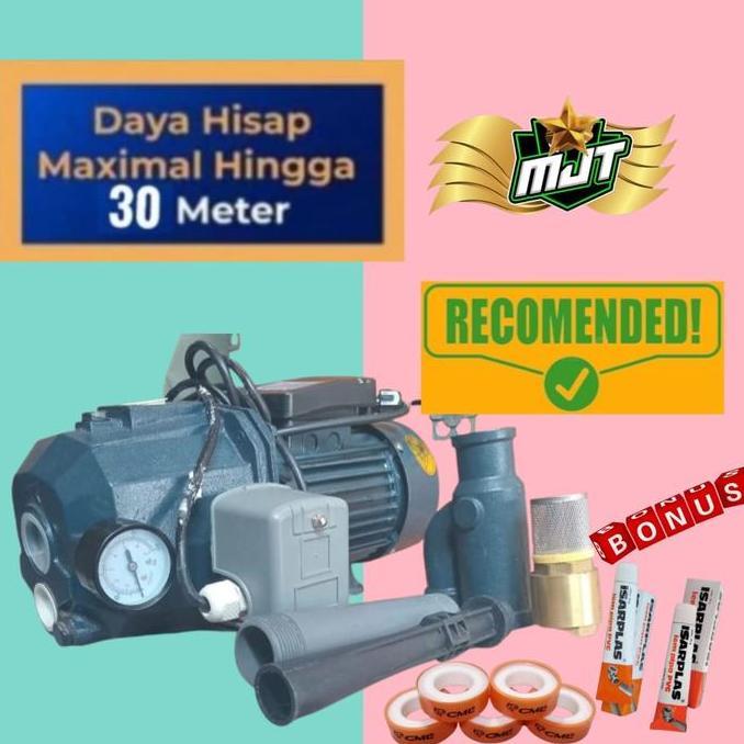 Pompa Air Jet Pump 30 Mtr National Dp 255 Automatic Sumur Dalam Nasional Jetpump Non Tabung Dabevo T