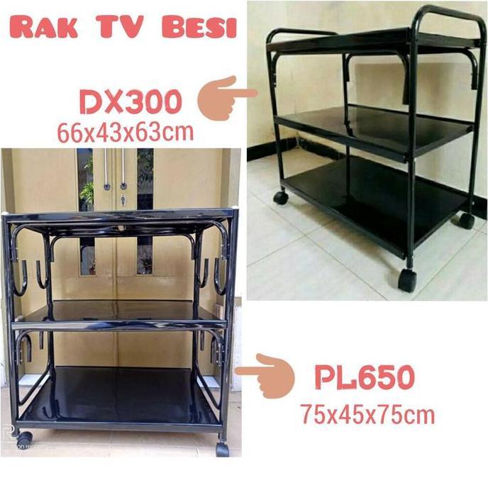 Rak TV Susun Besi Dorong Kuat Kokoh Serbaguna HAP