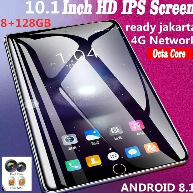 TABLET PC ANDROID ZNIFER RAM 8GB 128GB HSDPA WIFI GARANSI 10 INCH