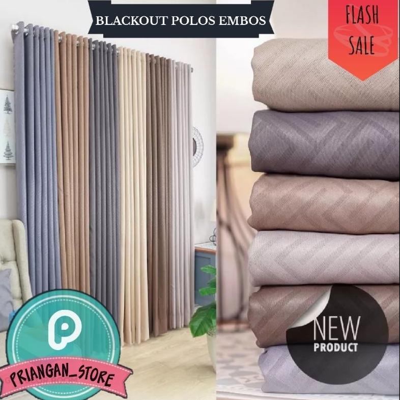 GORDEN BLACKOUT POLOS EMBOS TEBAL