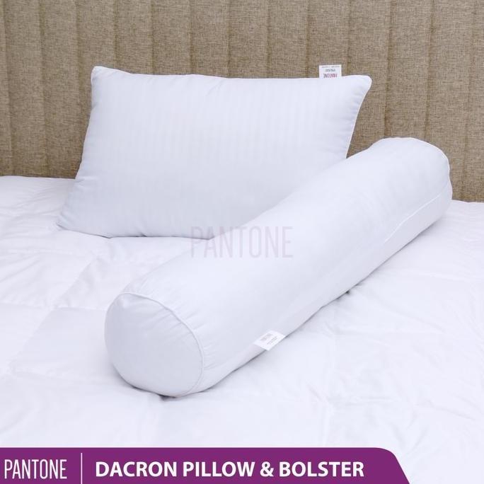 Pantone Bantal Dan Guling Tidur Dacron 100% - Putih